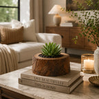 Acacia Wood Planter - Bring Natural Warmth Indoors